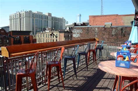 Tin roof nashville tn - Bring your group to the Roof! We are centrally located on Historic Lower Broadway in the heart of downtown Nashville within walking distance to the Music City Center, Bridgestone Arena, Nissan Stadium, the Country Music Hall of Fame & more! Our space is 10,000 square feet on 2 levels and a ROOFTOP and can accommodate up to 550 guests. 